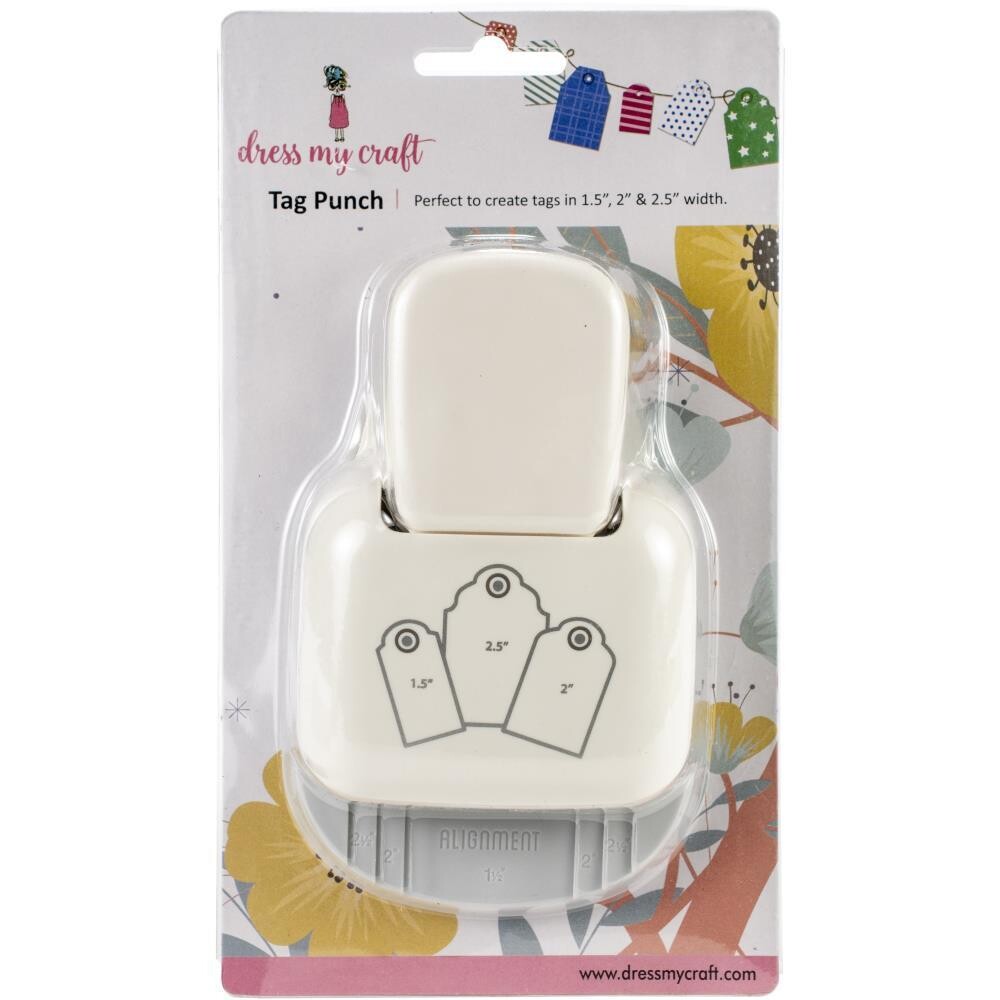 Dress My Craft Rounded Tag Punch