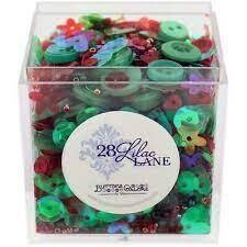28 Lilac Lane Buttons Galore and More Holiday Wreath 75grams