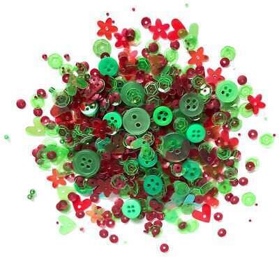 28 Lilac Lane Buttons Galore and More Holiday Wreath 75grams