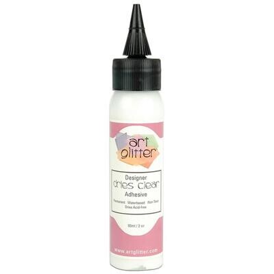 Art Glitter Designer Glue Dries Clear Adhesive 2oz