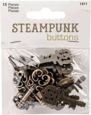 Steampunk Buttons - Assorted
