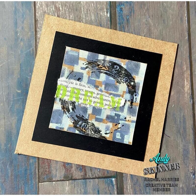 Creative Expressions Rubber Stamp By Andy Skinner Coffee Print