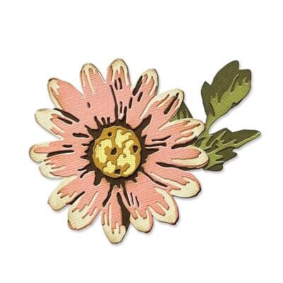 Tim Holtz Sizzix Thinlits Die Blossom 7/pkg
