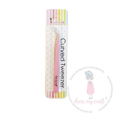 Dress My Craft Tweezers Pointed Tip with Cover