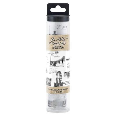 Tim Holtz Idea-Ology Collage Paper Botanical