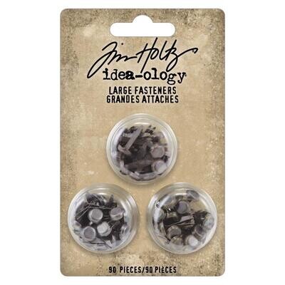 Tim Holtz Idea-ology Large Fasteners 90/pkg