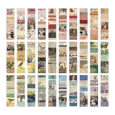 Tim Holtz Idea-ology Collage Strips 30/pkg