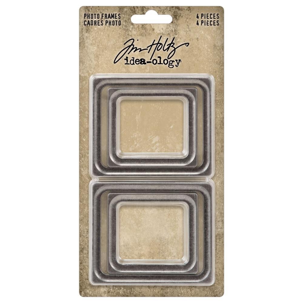 Tim Holtz Idea-ology Photo Frames 4/pkg
