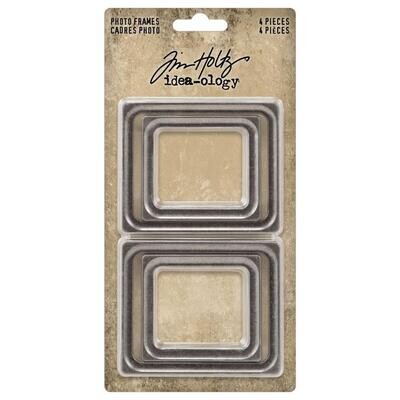 Tim Holtz Idea-ology Photo Frames 4/pkg