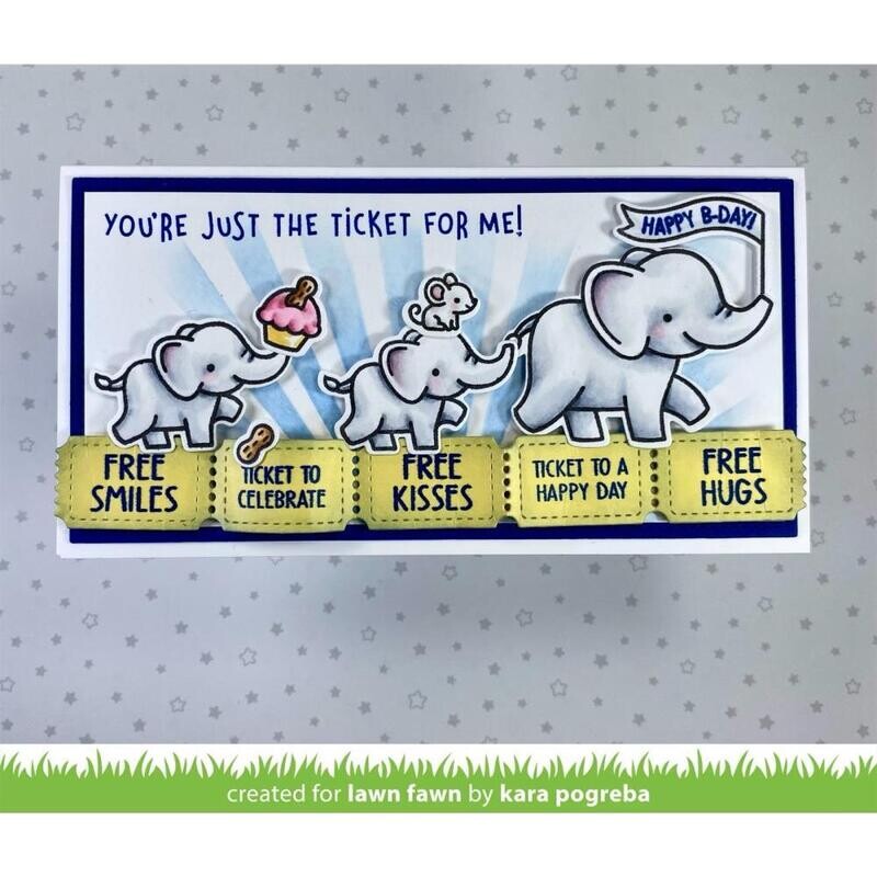 Lawn Fawn Die Raffle Tickets