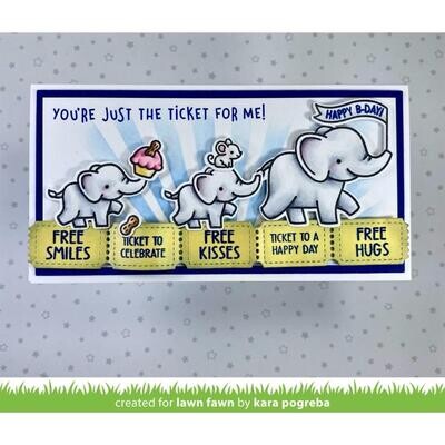 Lawn Fawn Die Raffle Tickets