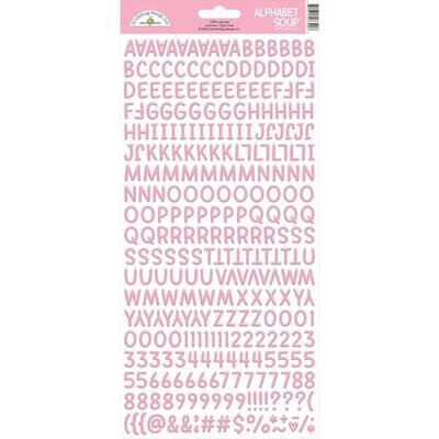 Doodlebug Alphabet Soup Puffy Stickers - Assorted 295/pkg