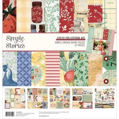 Simple Stories Simple Vintage Berry Fields - Assorted