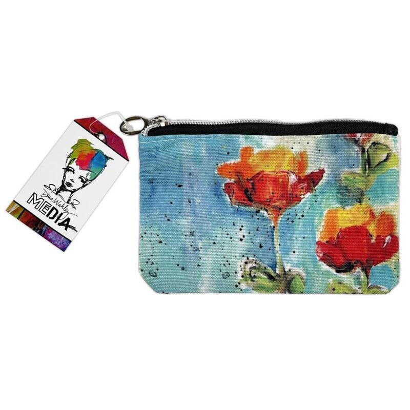 Dina Wakley MEdia Printed Pouch 7x4&quot;