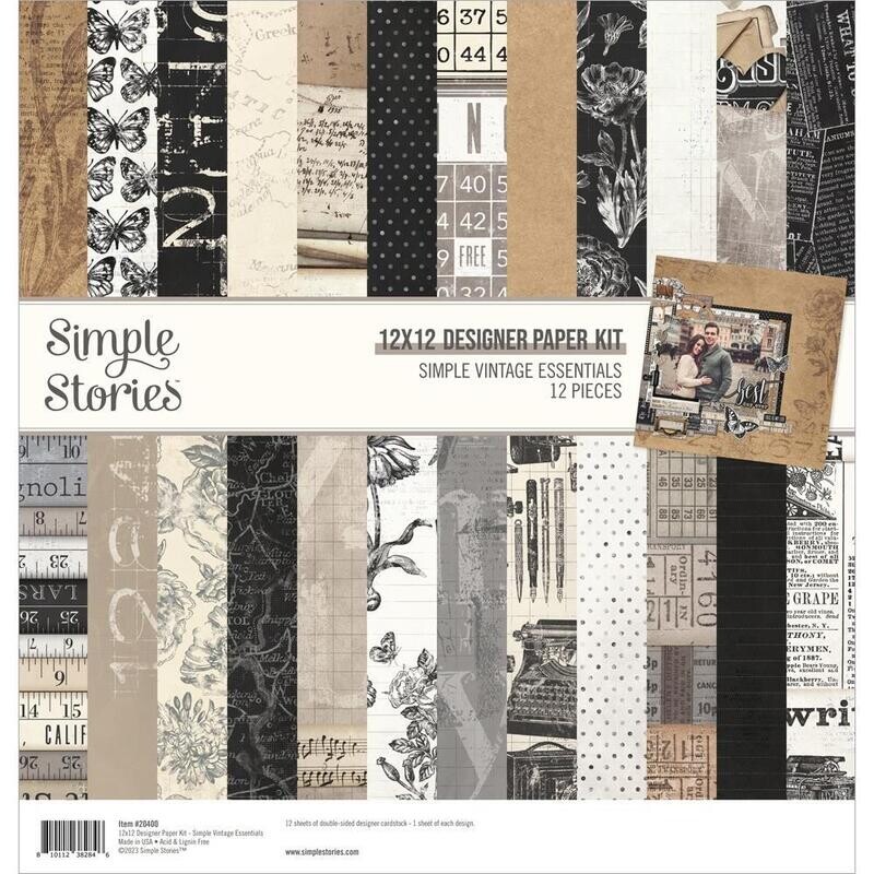 Simple Stories - Simple Vintage Essentials Collection - Assorted