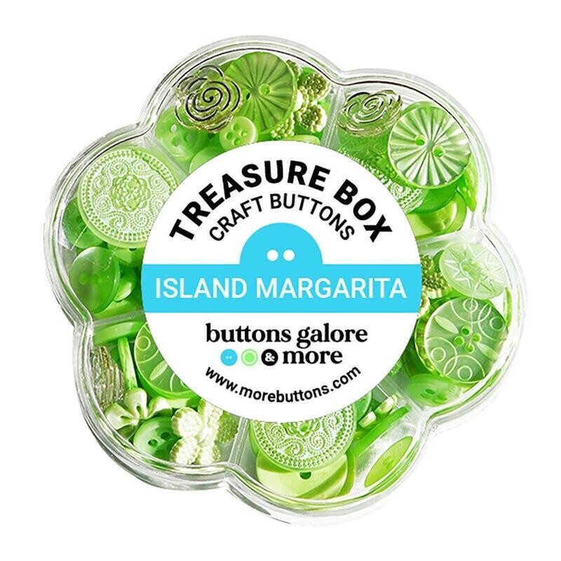 Buttons Galore Treasure Box Craft Buttons - Assorted