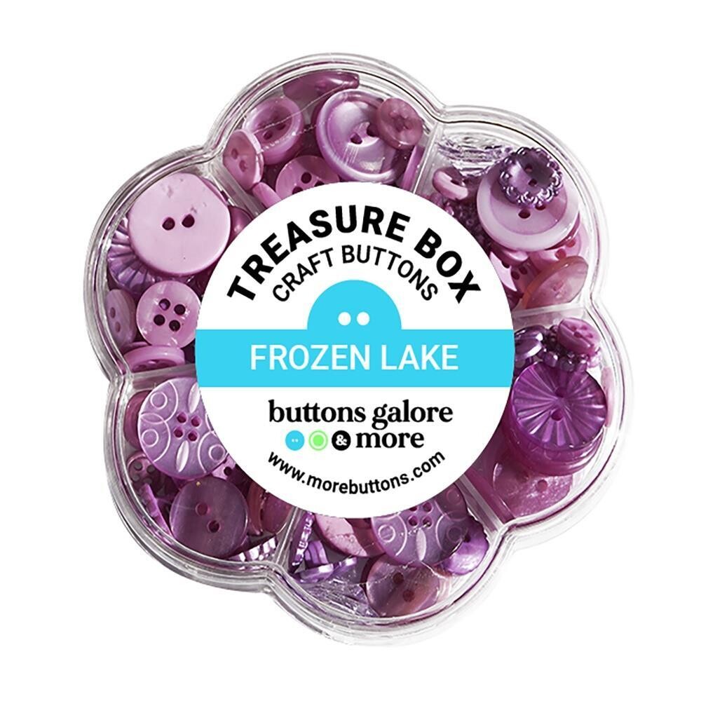 Buttons Galore Treasure Box Craft Buttons - Assorted