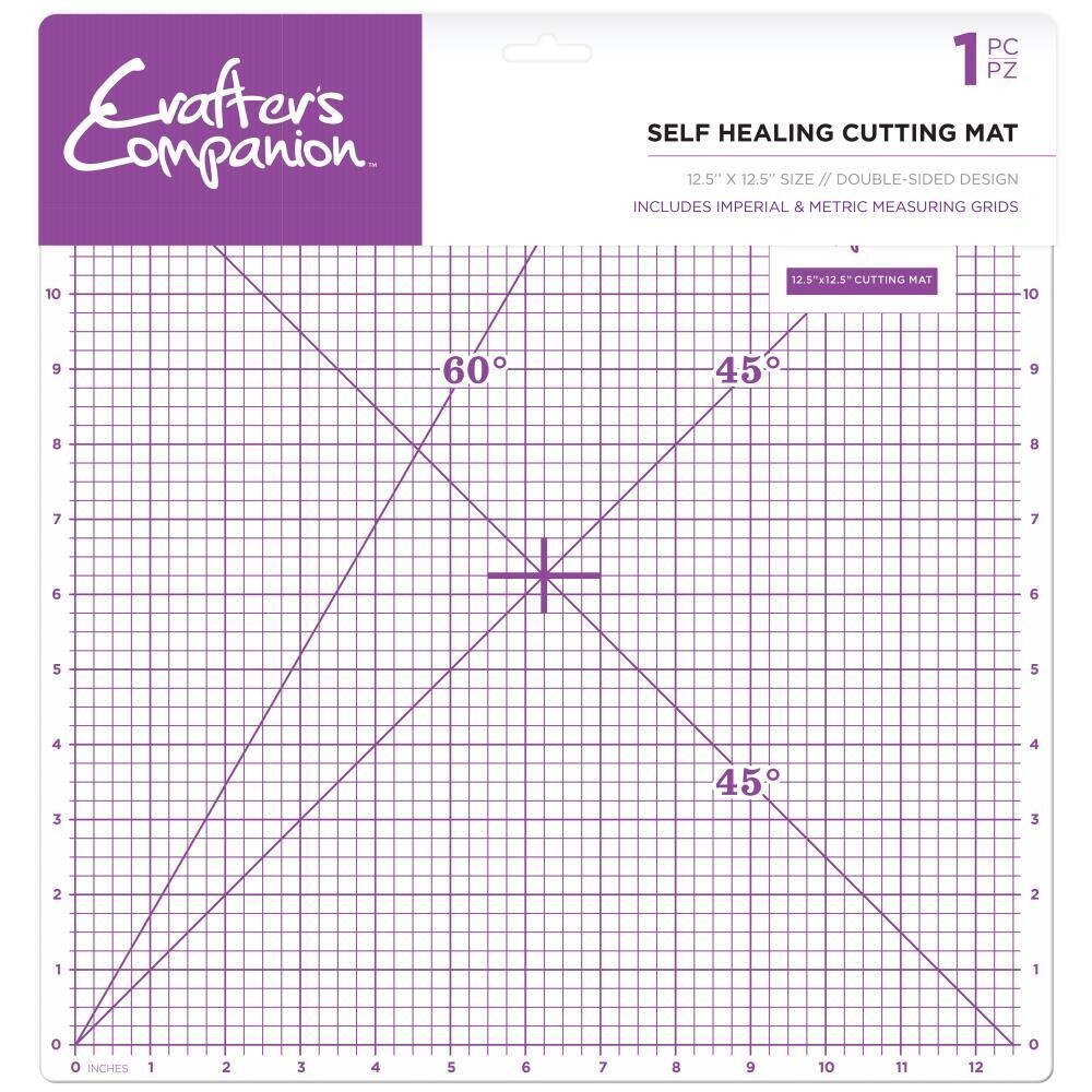 Crafter&#39;s Companion Self Healing Cutting Mat 12.5x12.5&quot;