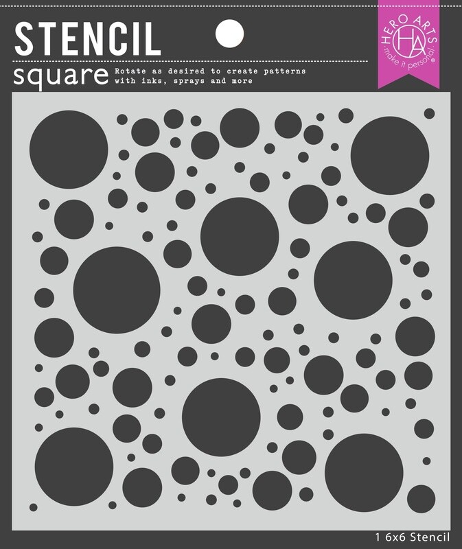 Hero Arts Stencil 6x6" - Assorted