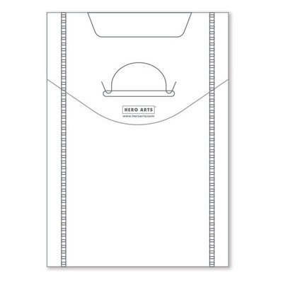 Hero Arts Tools Storage Envelopes Regular 10/pkg