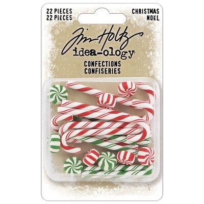 Tim Holtz Idea-Ology Christmas 2023 Confections 22/pkg