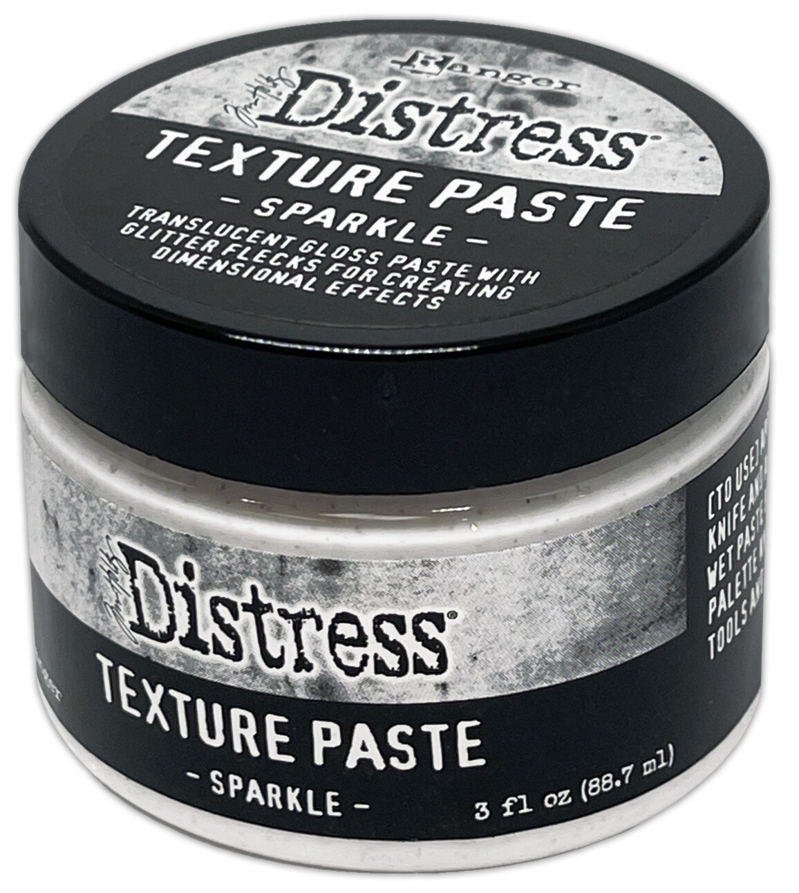 Tim Holtz Distress Texture Paste Sparkle 3oz