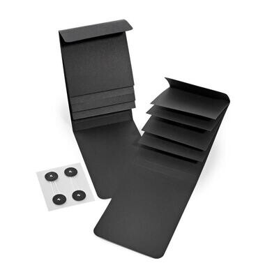 49 and Market Create-an-Album Waterfall Black 4x6 2/pkg
