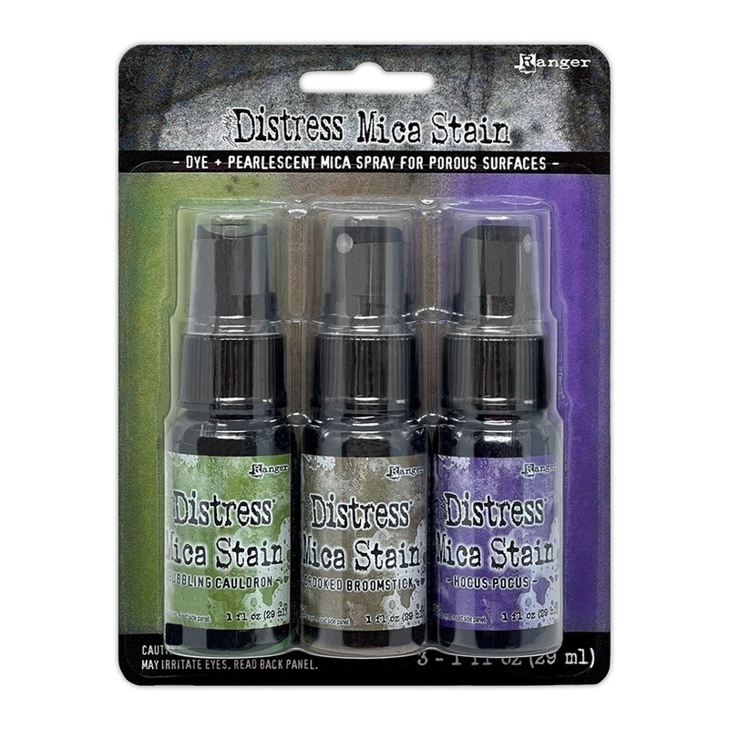 Tim Holtz Distress Mica Stain Set 2 Halloween 3/pkg