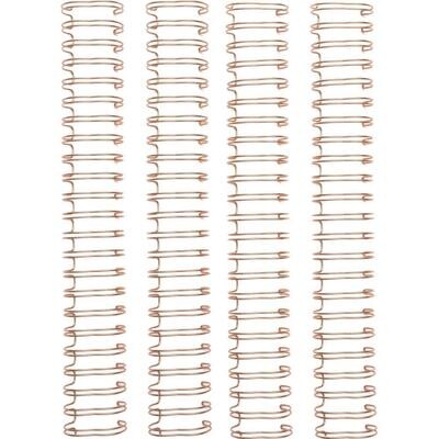 We R Memory Keepers Cinch Binding Wires 1" Rose Gold 4/pkg