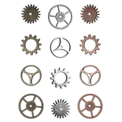 Tim Holtz Idea-ology Sprocket Gears 12/pkg