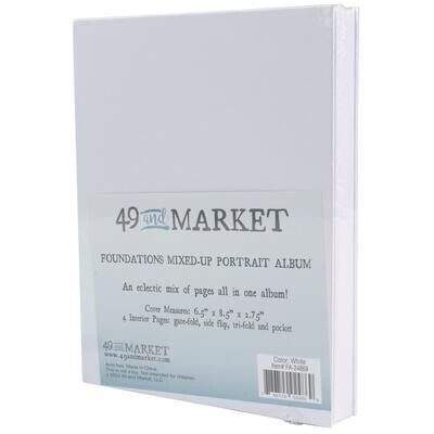 49 and Market Foundations Mixed Up Album Portrait White