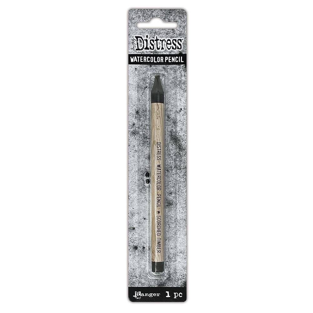 Tim Holtz Distress Watercolor Pencil -Assorted, Color: Scorched Timber