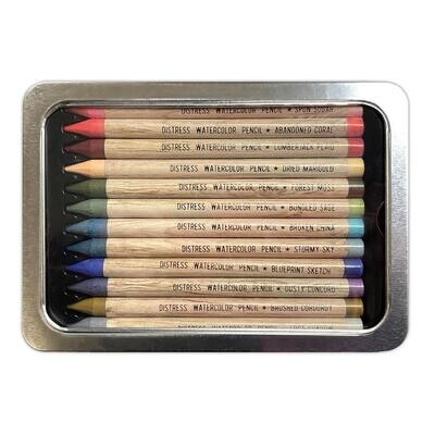 Tim Holtz Distress Watercolor Pencils Set 6 Pack of 12