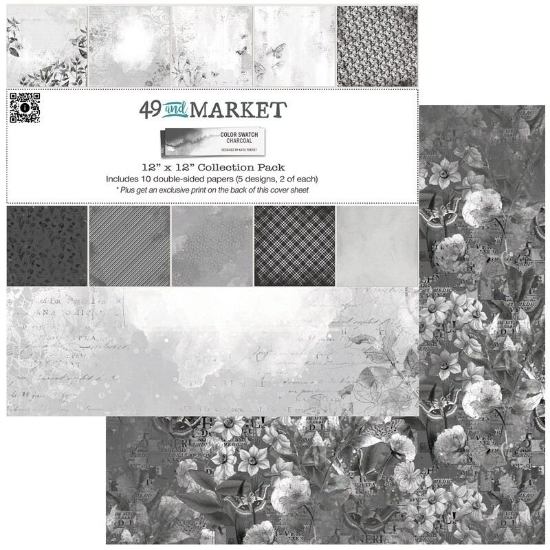 49 and Market Color Swatch Charcoal Collection - Assorted