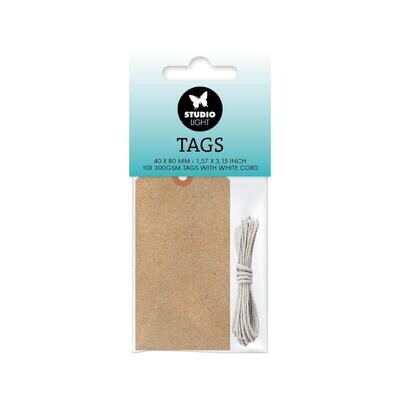 Studio Light Tags 10/Pkg - Assorted