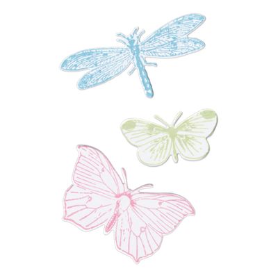 49 and Market Stamps with Framelits - Engraved Wings
