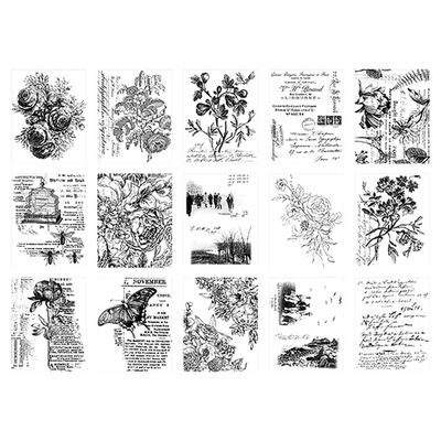 Tim Holtz Idea-ology Collage Paper Serendipity 30/Pkg