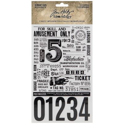 Tim Holtz Idea-ology Remnant Rubs Eccentric