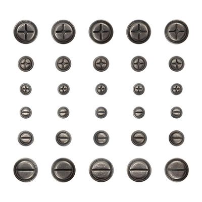 Tim Holtz Idea-ology Screw Heads 30/pkg
