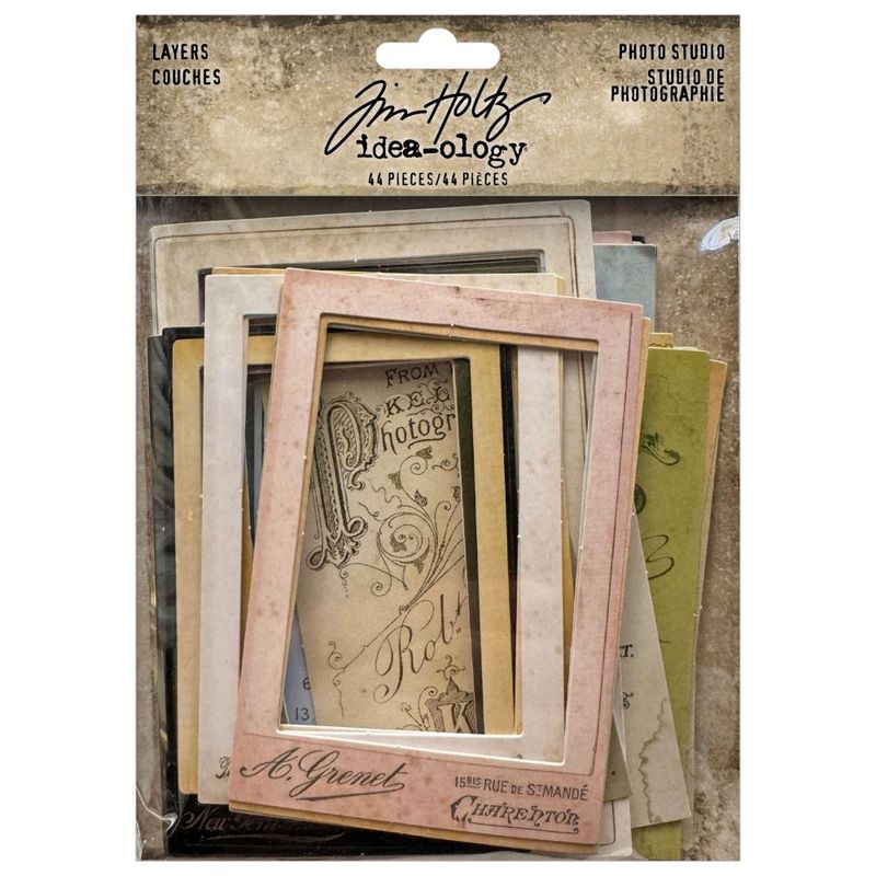 Tim Holtz Idea-ology Layers Photo Studio 44/pkg