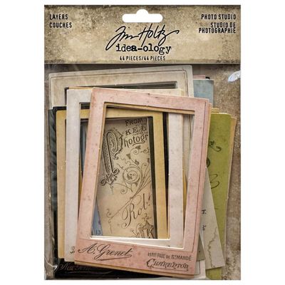 Tim Holtz Idea-ology Layers Photo Studio 44/pkg