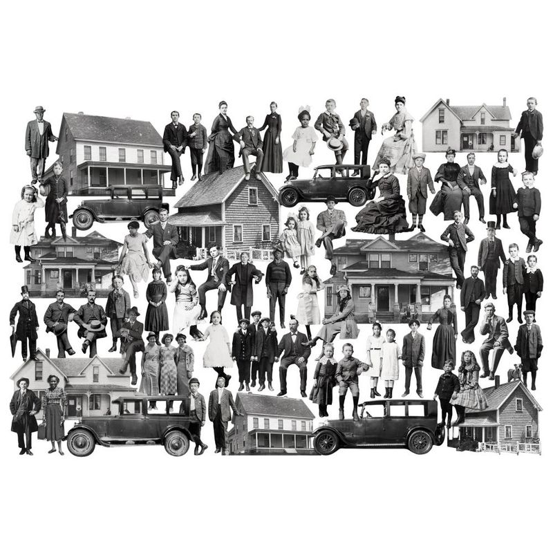 Tim Holtz Idea-ology Paper Dolls Poses 62/pkg