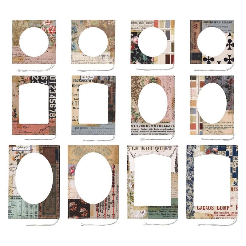 Tim Holtz Idea-ology Layer Frames Montage 12/pkg