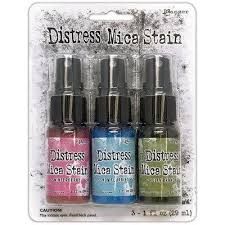 Tim Holtz Distress Mica Stain Set 2 Holiday 3/pkg
