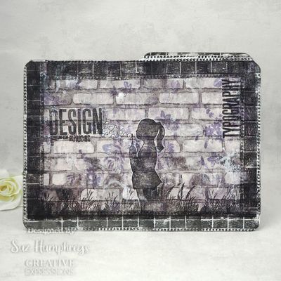 Creative Expressions Rubber Stamp By Andy Skinner Strike the Pose