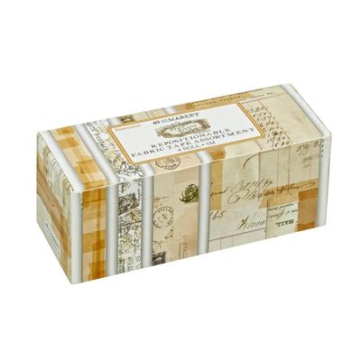 49 and Market Vintage Bits - Essential Fabric Washi Tape 4/rolls