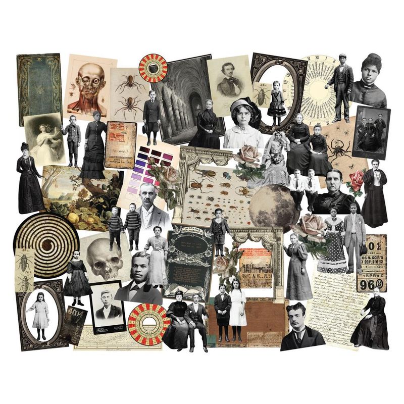 Tim Holtz Idea-ology Halloween 2024 Layers + Paper Dolls 64/pkg