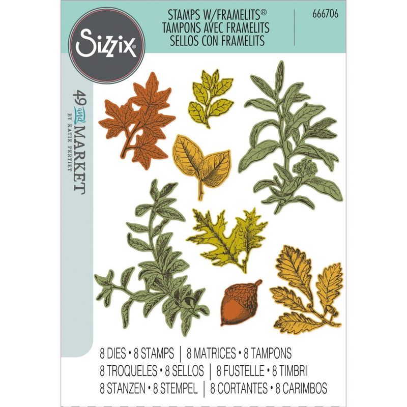 49 and Market Stamps with Framelits - Forever Leaves