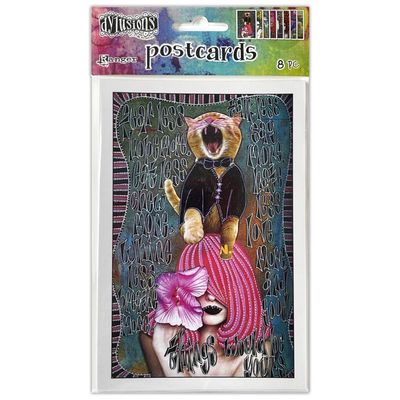 Dylusions Postcards Set 4