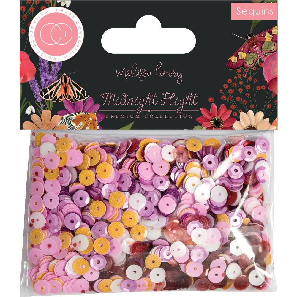 Craft Consortium Sequins Midnight Flight